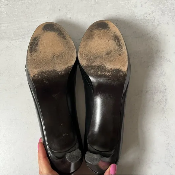 Stuart Weitzman Peep Toe Heels 8