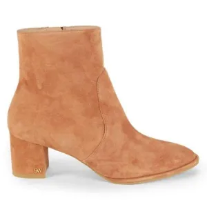 Stuart Weitzman Ryland Suede Block Ankle Boots. Size 7.5 Women