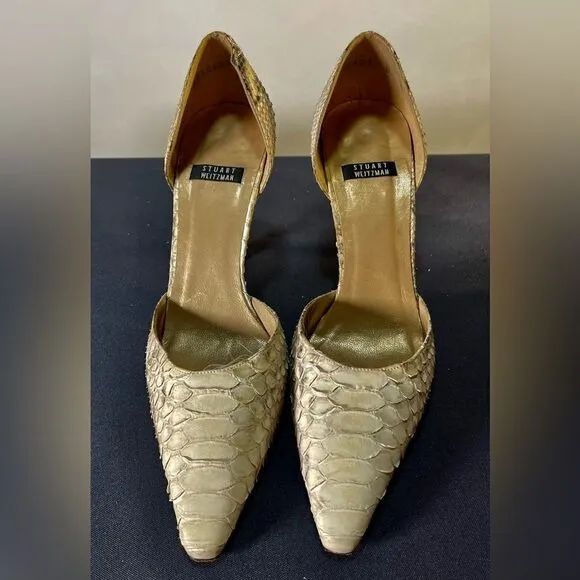 Stuart Weitzman - Reptile Leather - heels
