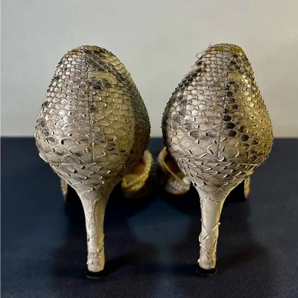 Stuart Weitzman - Reptile Leather - heels
