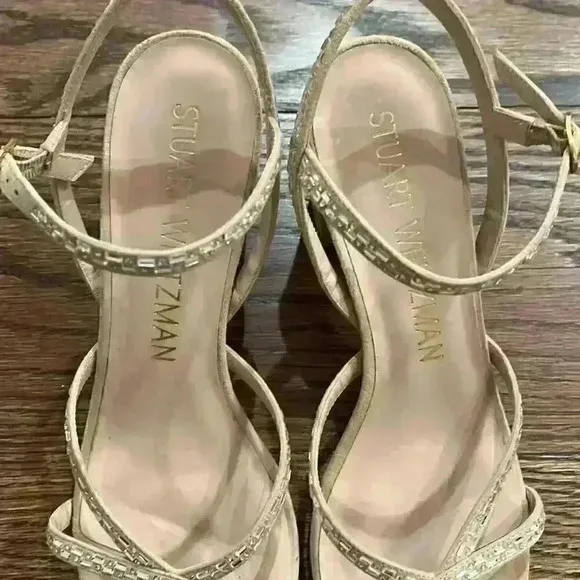 Stuart Weitzman Harlowe block heels
