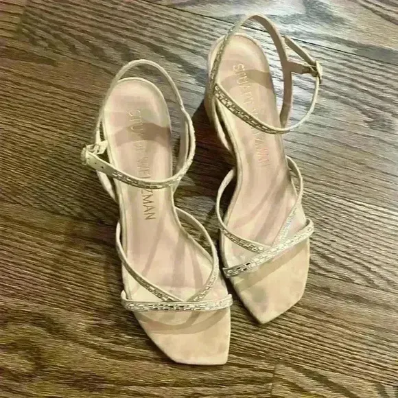 Stuart Weitzman Harlowe block heels