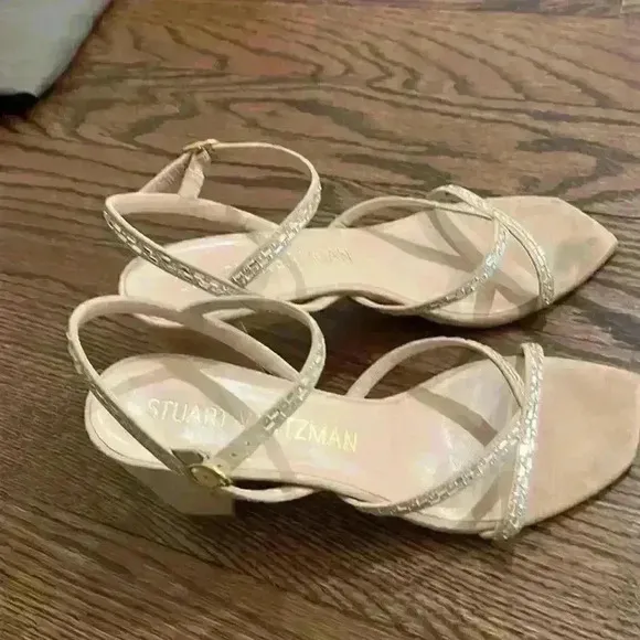 Stuart Weitzman Harlowe block heels