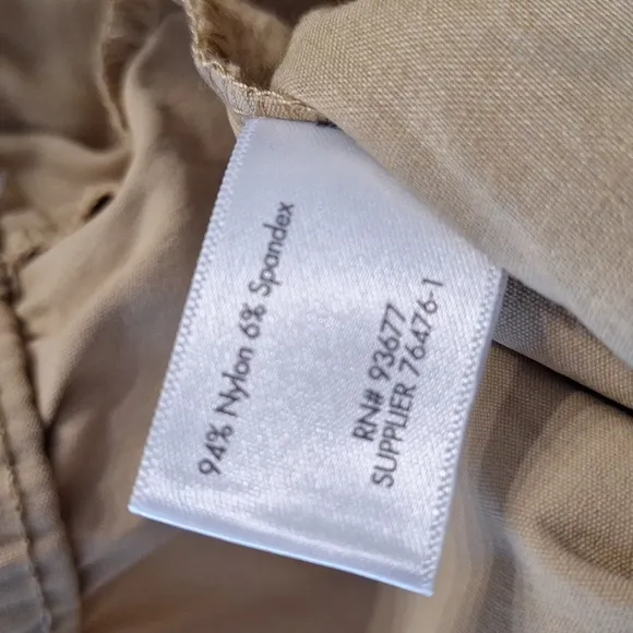 Stylus Mens Chino shorts 4XL in Gold dust