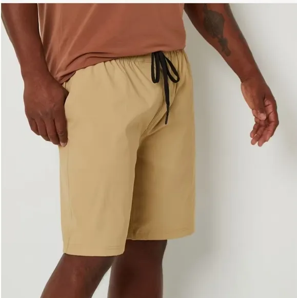 Stylus Mens Chino shorts 4XL in Gold dust