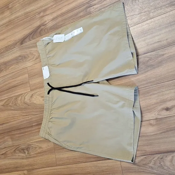 Stylus Mens Chino shorts 4XL in Gold dust