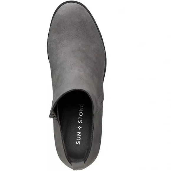 Sun   Stone Grey Cadee Ankle Booties
