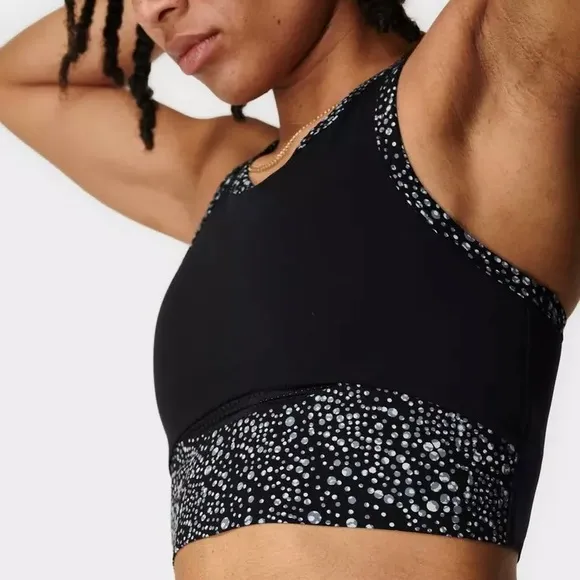 Sweaty Betty NWT Power Frame Workout Tank in Blue Celestial Dot
