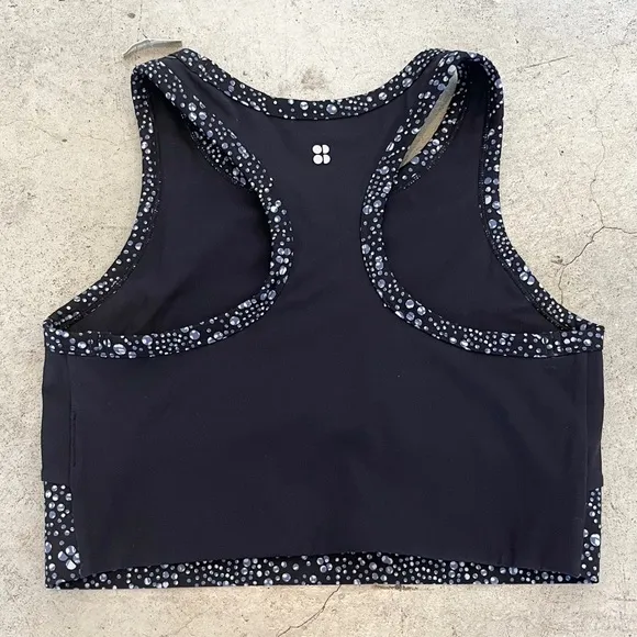 Sweaty Betty NWT Power Frame Workout Tank in Blue Celestial Dot