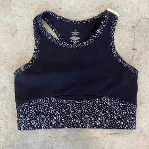 Sweaty Betty NWT Power Frame Workout Tank in Blue Celestial Dot