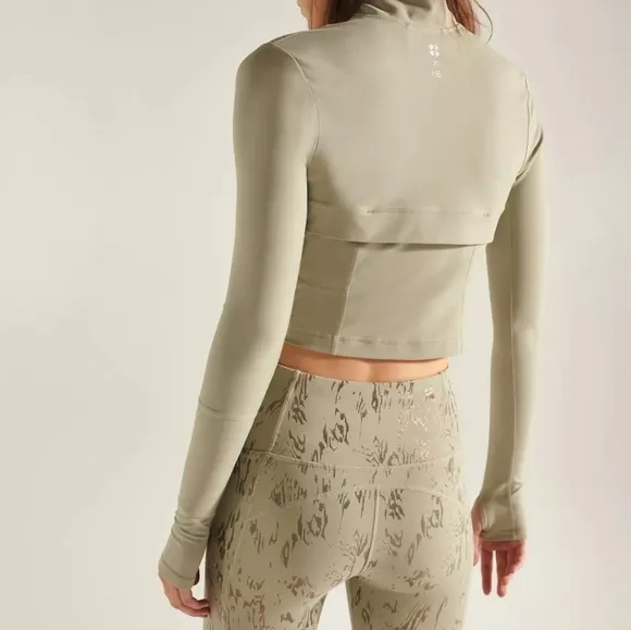 Sweaty Betty x Halle Berry Athena Super Soft Zip Through size XS NWT