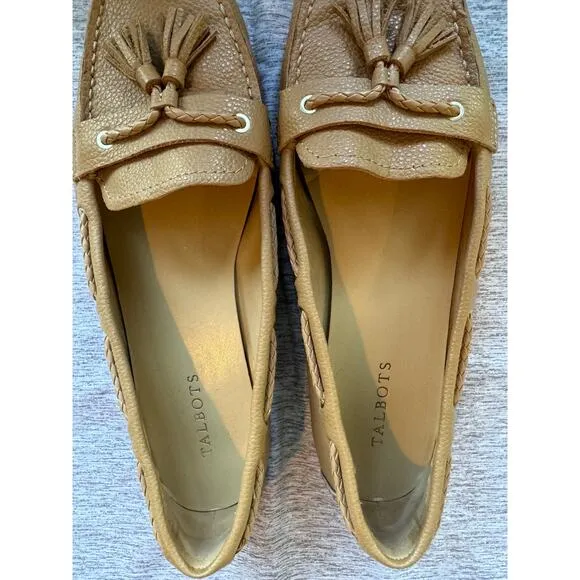 Talbots tassel Leather loafers, shoes, size 11 women
