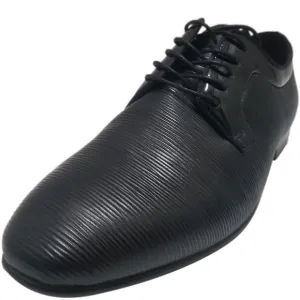 Tallia Men's Edmondo Leather Oxfords Black 10.5M