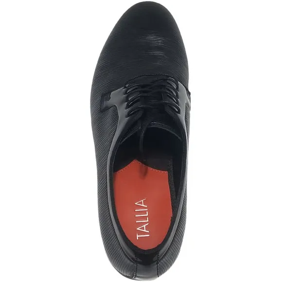 Tallia Men's Edmondo Leather Oxfords Black 10.5M