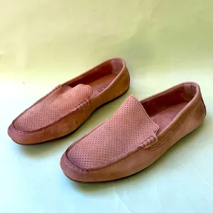 Tan Born super soft suede leather shoes