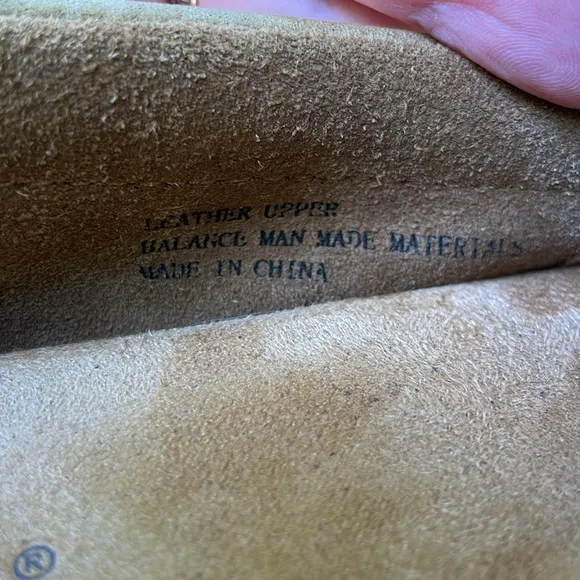 Tan Born super soft suede leather shoes