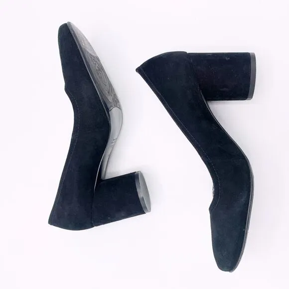Taryn Rose Filomena Suede Heels