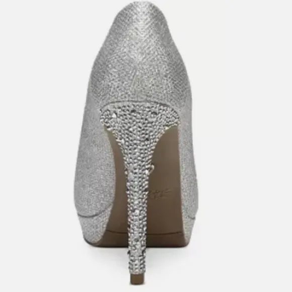 THALIA SODI Women's Lenna Beaded-Heel-STUNNING