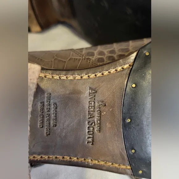 The Office of Angela Scott 'Mr Colin' Strap Oxfords