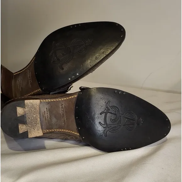 The Office of Angela Scott 'Mr Colin' Strap Oxfords