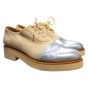 THE OFFICE OF ANGELA SCOTT | Mr Evanson Metallic Ombre Oxfords ~Size EU39 / US 9