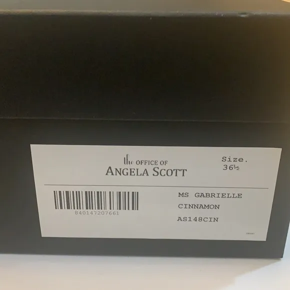 The Office of Angela Scott Oxfords Brown Leather 36.5 EUC