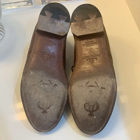 The Office of Angela Scott Oxfords Brown Leather 36.5 EUC