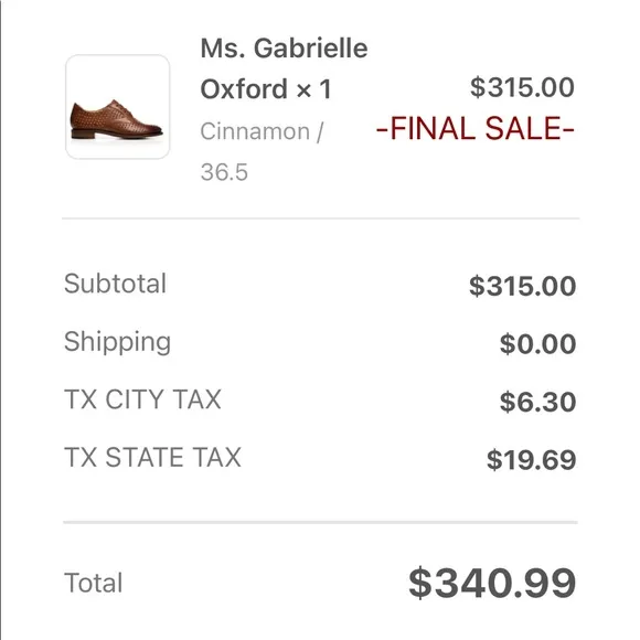 The Office of Angela Scott Oxfords Brown Leather 36.5 EUC