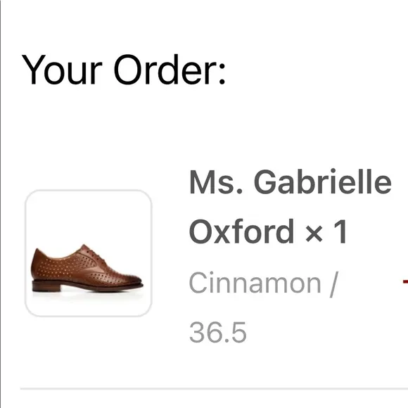 The Office of Angela Scott Oxfords Brown Leather 36.5 EUC