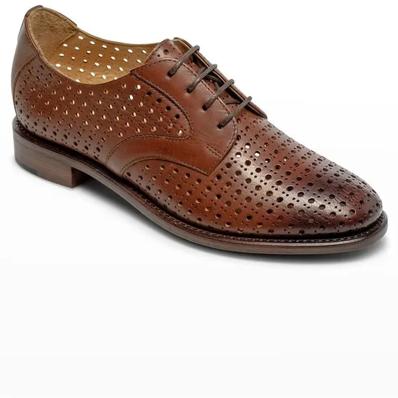 The Office of Angela Scott Oxfords Brown Leather 36.5 EUC