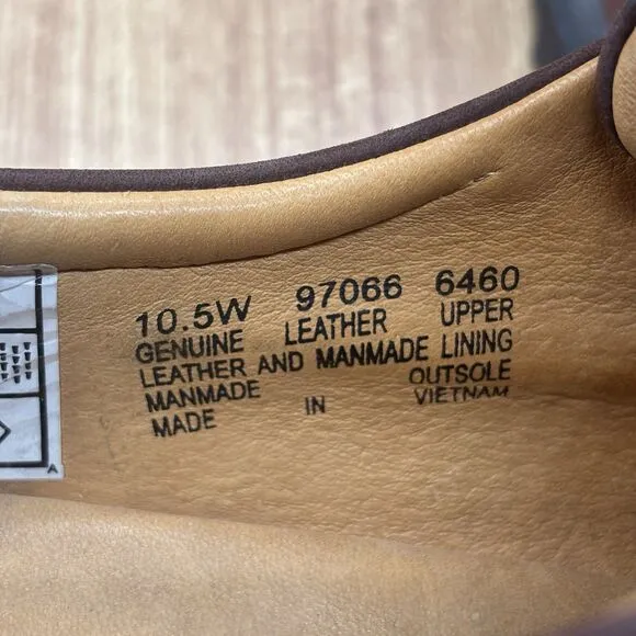 Timberland Brown Lace Up Oxfords Nubuck Leather Men’s 10.5 Wide