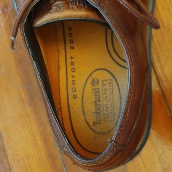 Timberland Comfort Zone Leather Wine Brown Oxfords Sz 10