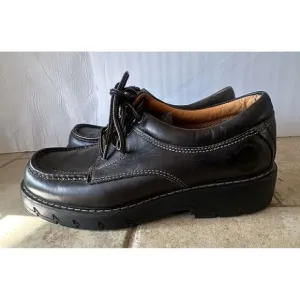 Timberland Mens Oxfords Black Leather 86030 Lace Up Shoes Waterproof 11.5M‎