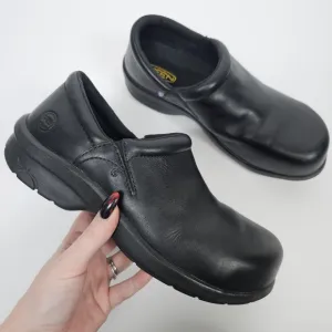 Timberland PRO Newbury Alloy Safety Toe Slip on Work Shoes 8