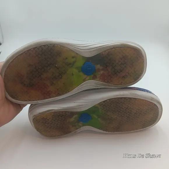 Timberland Pro Slip Resistant Splatter Paint Womens Work Shoes Clogs size 7