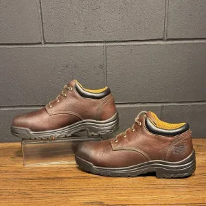 Timberland Pro Titan Brown Leather Alloy Toe Work Oxfords Men’s 11.5 47028