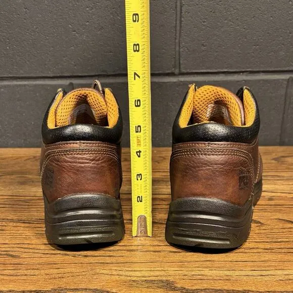 Timberland Pro Titan Brown Leather Alloy Toe Work Oxfords Men’s 11.5 47028