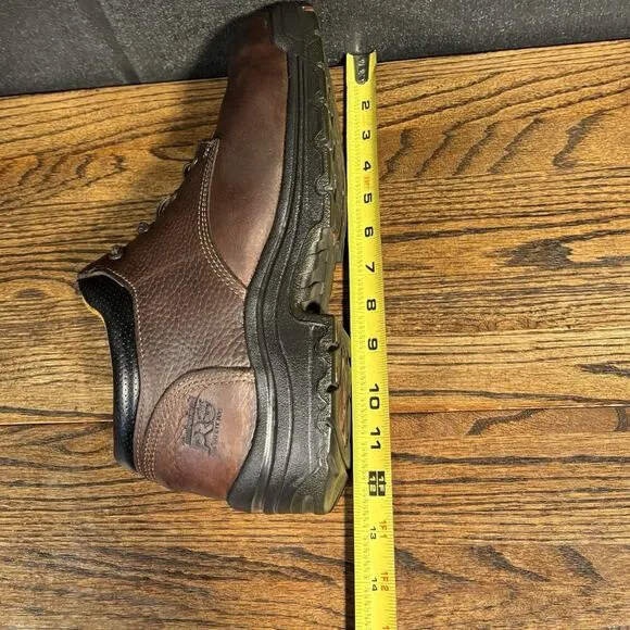 Timberland Pro Titan Brown Leather Alloy Toe Work Oxfords Men’s 11.5 47028