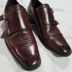 To-Boot Leather monk-strap oxfords