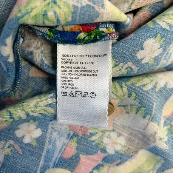 TOMMY BAHAMA Mens Size XL Veracruz Cay‎ Happy Hour Cocktails Short Sleeve Shirt