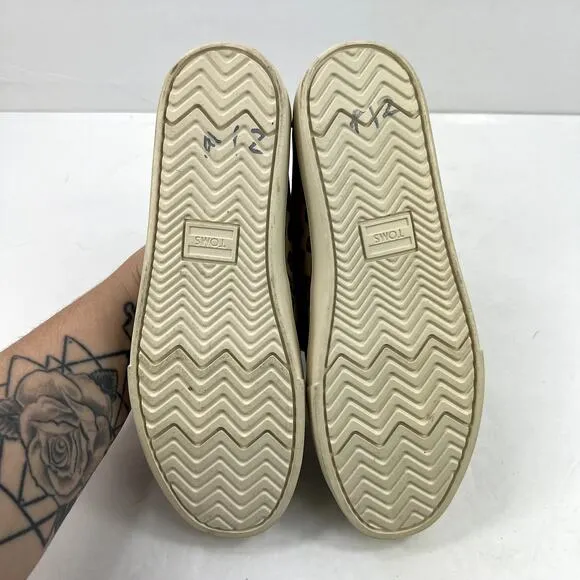 Toms NWT Women's Alpargata Slip-On Leopard Print Canvas Sneaker