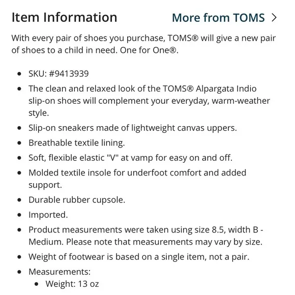 Toms Slip-on Shoes