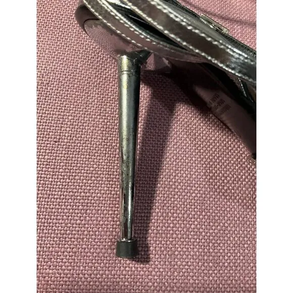 Tony Bianco Myra Sandals in Gunmetal Glimmer 7.5 New with Box Womens High Heels