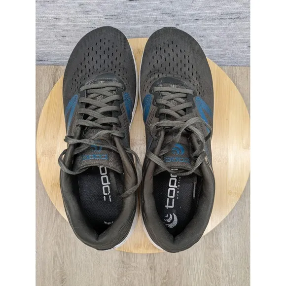 Topo Athletic Magnifly 4 Running Shoes Lightweight Cushioned Gray Navy 11