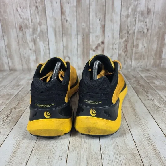 Topo‎ Athletic UltraFly 3 Running Shoes Lightweight Cushioned Yellow Black 10.5