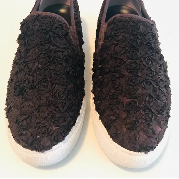 TORY BURCH | 9 | Rosette |Slip on Platform Sneaker