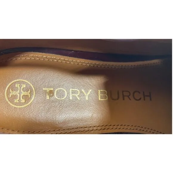 Tory Burch Brogue Lug-Sole Oxfords 8.5 – Preppy Fall Holiday Vibes