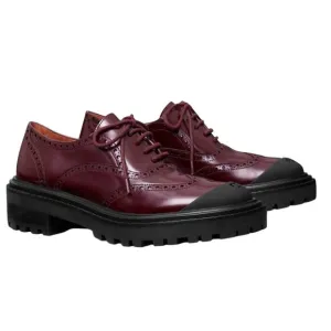 Tory Burch Brogue Lug-Sole Oxfords 8.5 – Preppy Fall Holiday Vibes