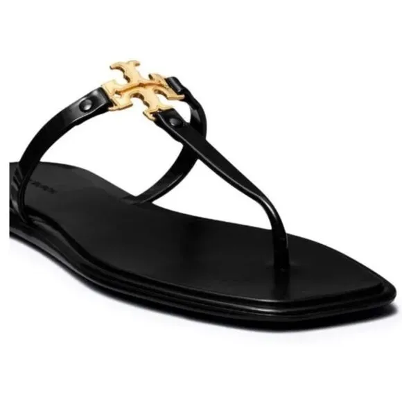 Tory Burch Roxanne Jelly T-bar Slide Sandal Size 7 NWT $ 198.00