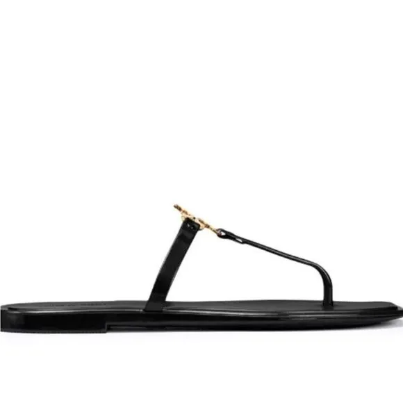 Tory Burch Roxanne Jelly T-bar Slide Sandal Size 7 NWT $ 198.00